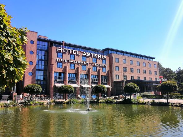 Vorderansicht des Hotel Asteria Venray Nord Limburg