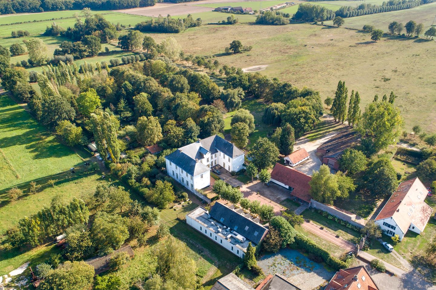 Luftaufnahme Schloss Baexem